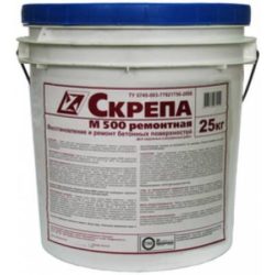 Скрепа М500 ремонтная ведро